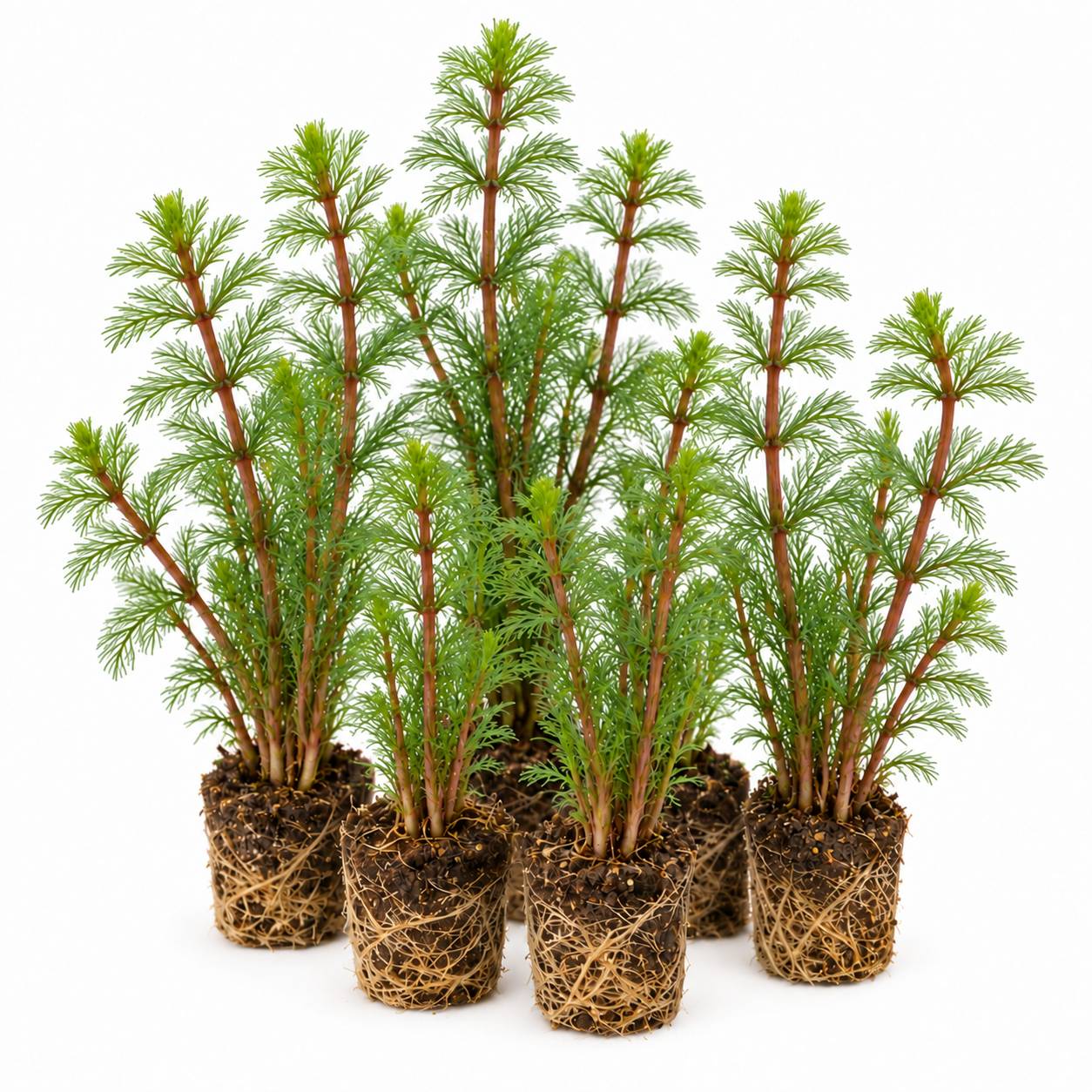 Myriophylle - Myriophyllum rubricaule - 12 plantes