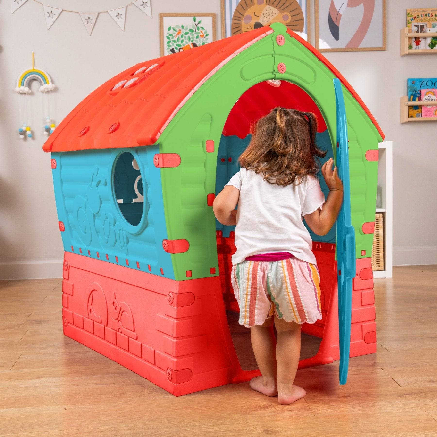 Maisonnette cabane plastique multicolore DREAM HOUSE - Image 5