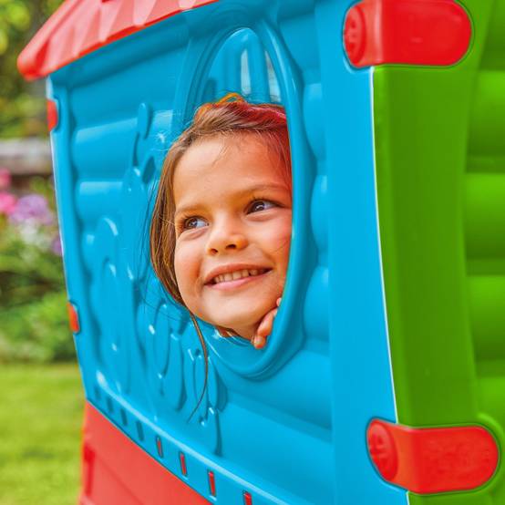 Maisonnette cabane plastique multicolore DREAM HOUSE - Image 3