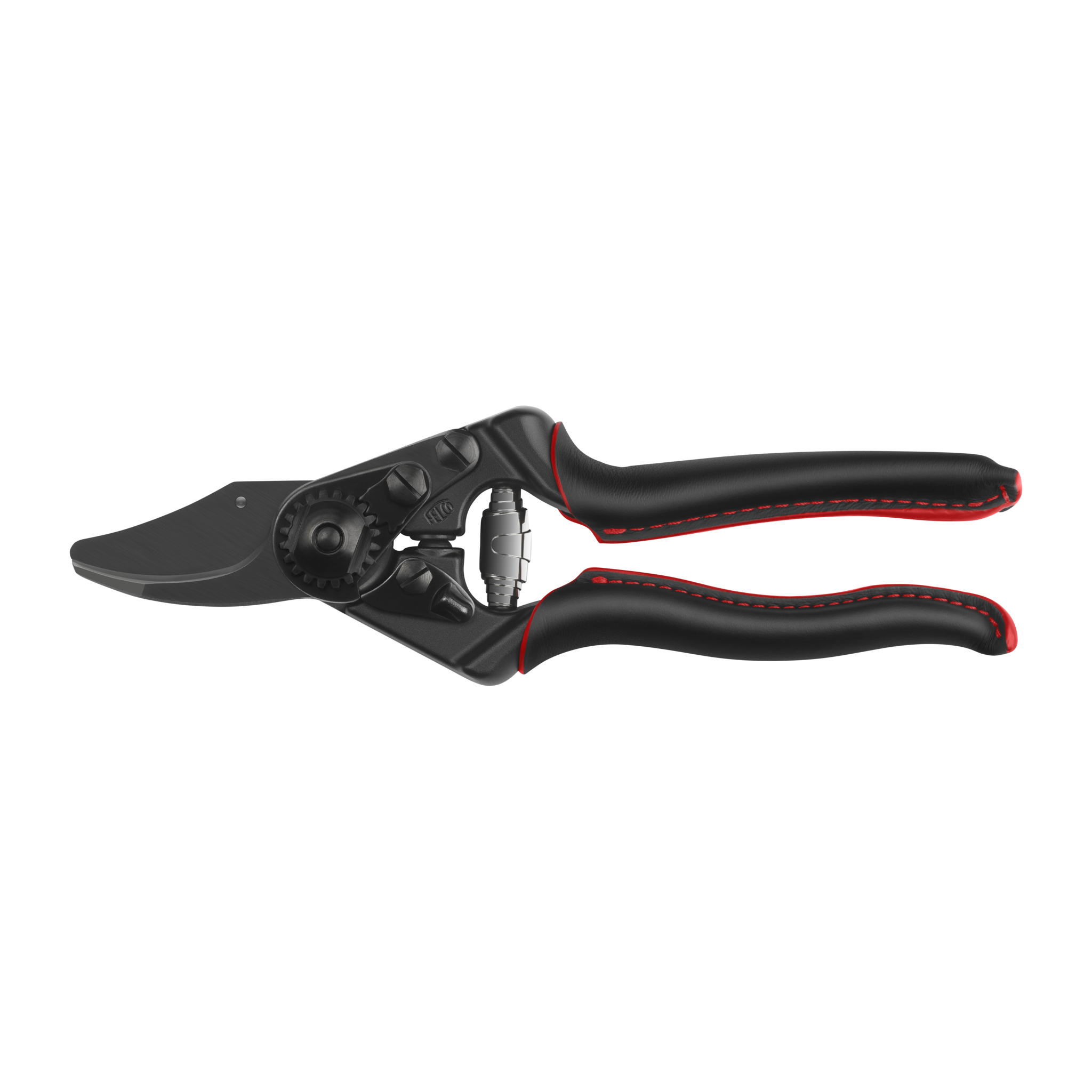 Felco - FELCO 6 Premium SE – Sécateur à une main, revêtement noir unique, poignées en aluminium forgé avec cuir, coupe précise 20 mm, ergonomique - Image 1