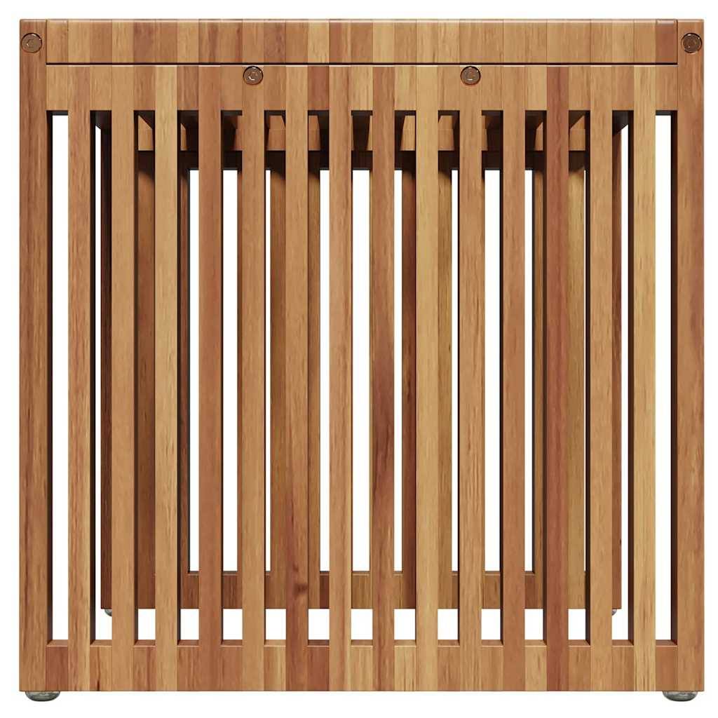 Table d'appoint de jardin Bois de Teck Marron 45 x 42,5 x 45 cm - PANGIVO - Image 6