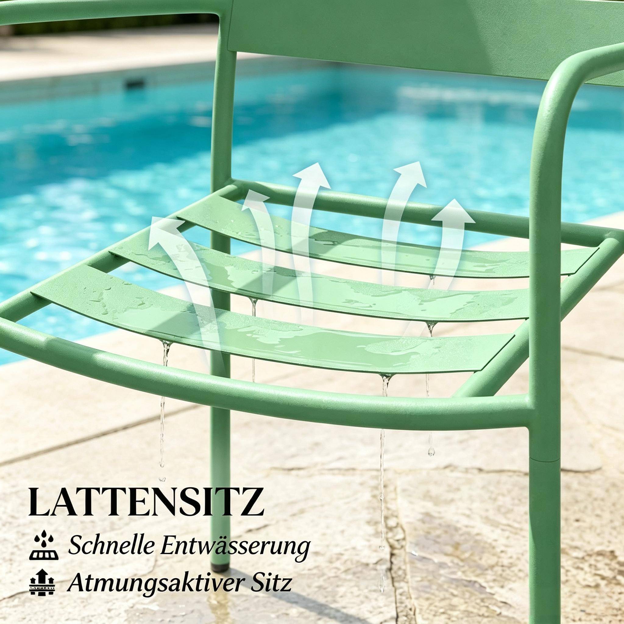 Set vert 3 pièces – frais, robuste, tendance pour l'extérieur - Image 7