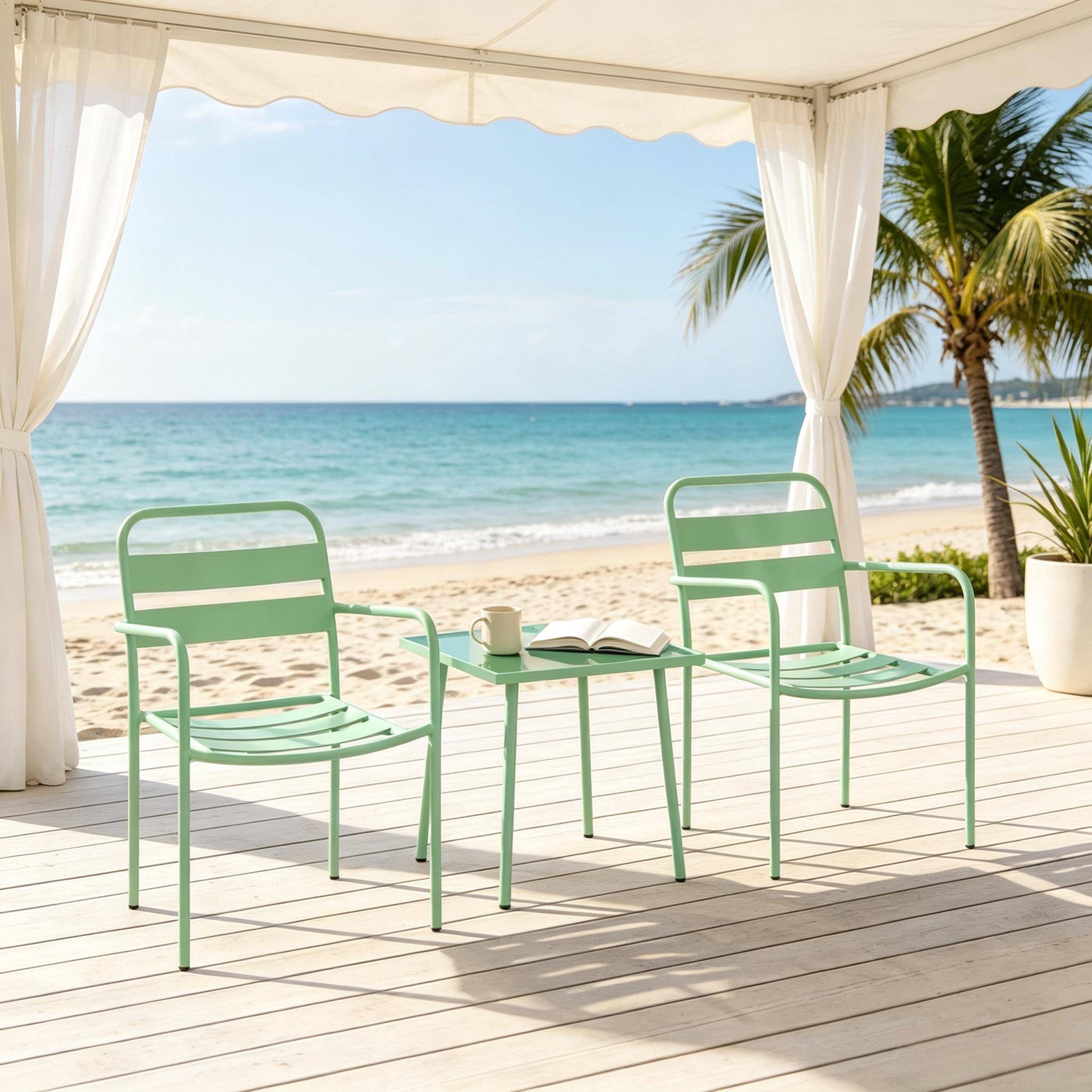 Set vert 3 pièces – frais, robuste, tendance pour l'extérieur - Image 3