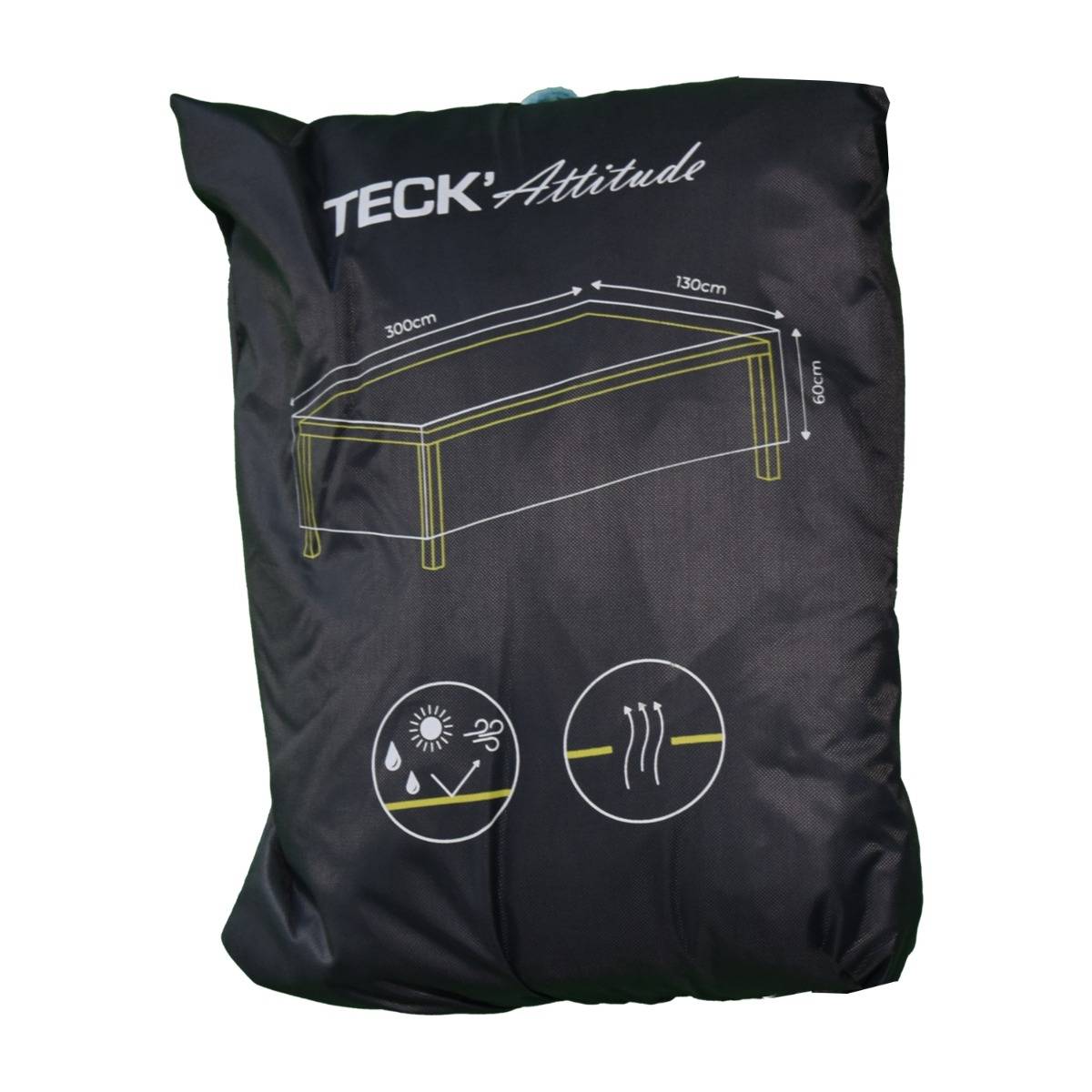 Housse pour table de jardin 300 x 130 - TECK'Attitude - Image 1