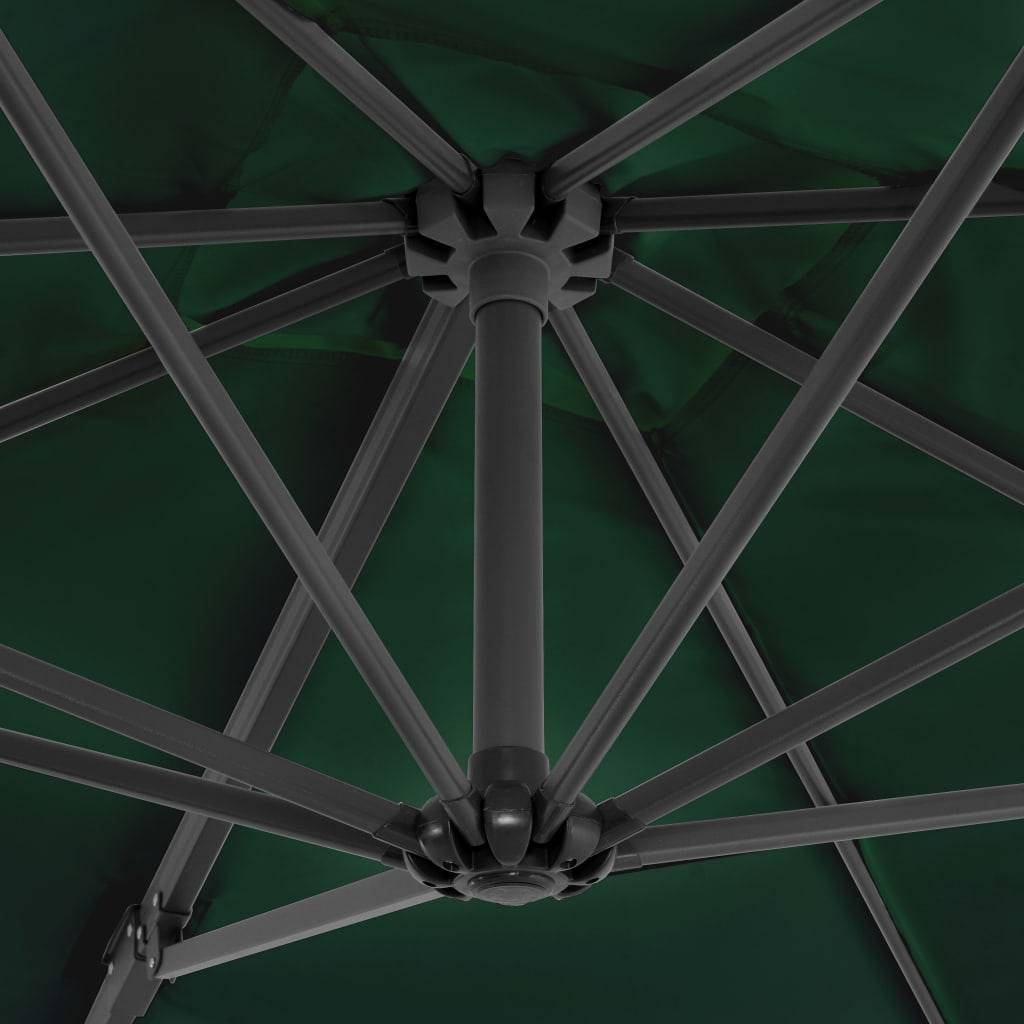 Helloshop26 - Parasol avec base portable 2,5 x 2,5 cm vert - Image 5