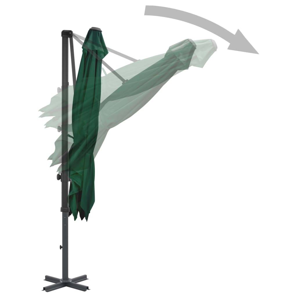 Helloshop26 - Parasol avec base portable 2,5 x 2,5 cm vert - Image 4
