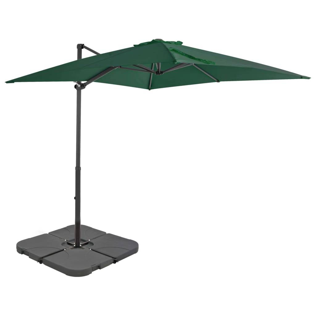 Helloshop26 - Parasol avec base portable 2,5 x 2,5 cm vert - Image 2