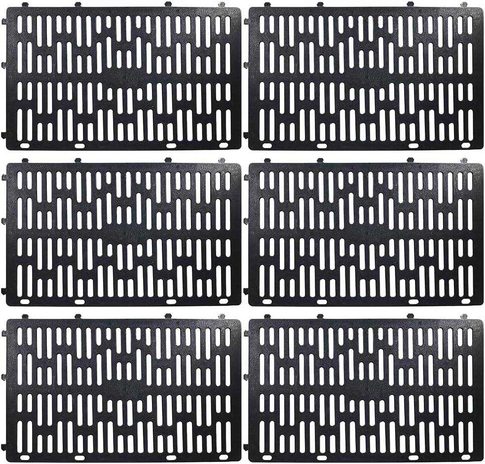 Lot de 6 manchons de protection noir pour troncs d'arbre 33 × 20 cm - IntiMeg - Image 1