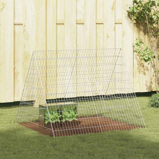Enclos Lapin Acier Galvanisé Robuste Jardin 110x100x85cm - ComfortXL Outdoor Living - Image 1