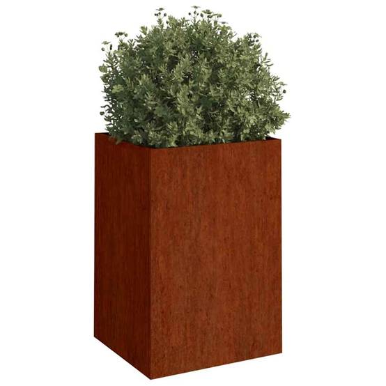 PANGIVO - Jardinière acier corten rouillé 42 x 38 x 75 cm - PANGIVO - Image 3