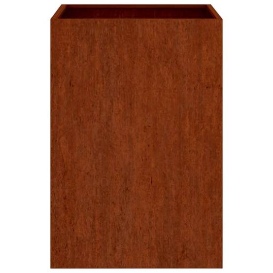 PANGIVO - Jardinière acier corten rouillé 42 x 38 x 75 cm - PANGIVO - Image 5
