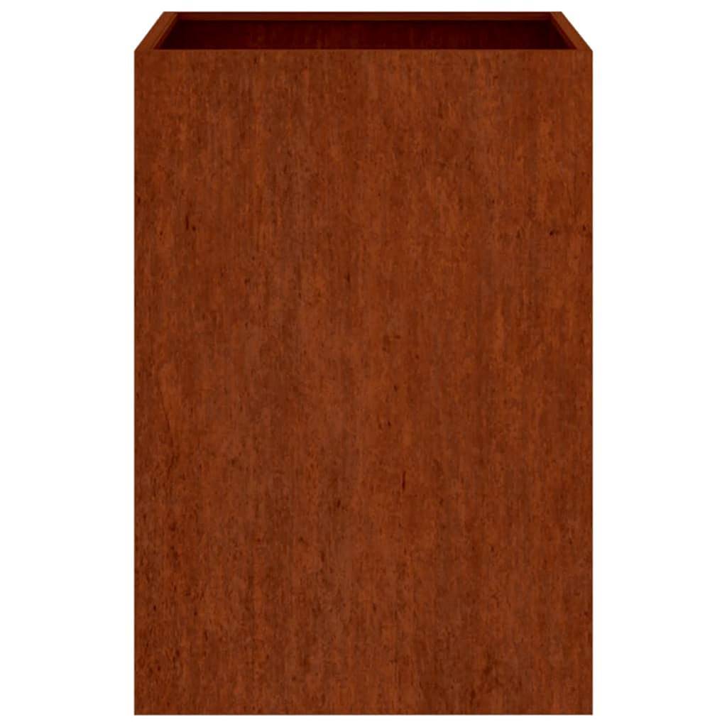 PANGIVO - Jardinière acier corten rouillé 42 x 38 x 75 cm - PANGIVO - Image 5