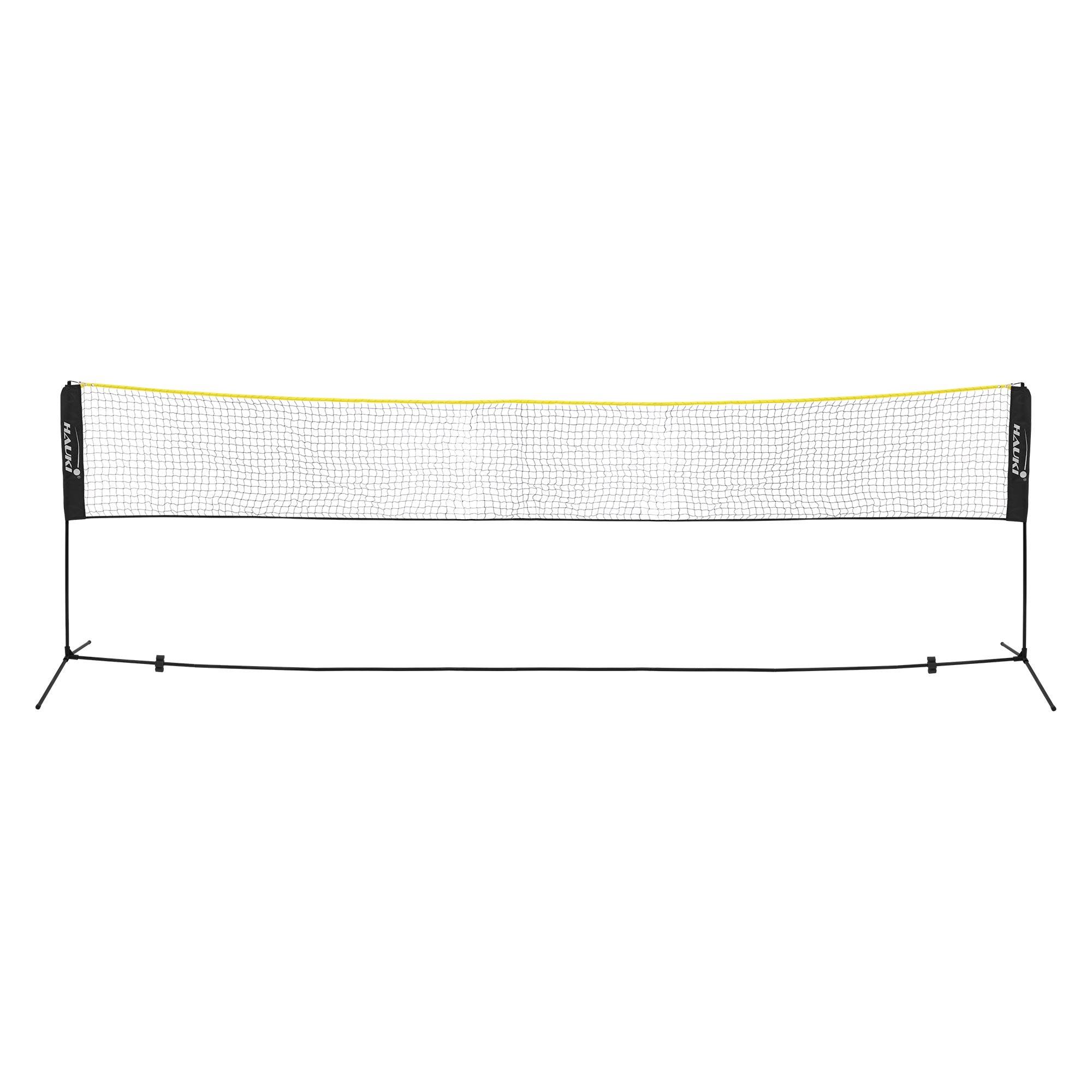 Filet de badminton 5m filet de volley-ball/tennis noir portable hauteur 155 cm - Image 1