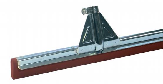 Raclette Métal Renforcé 75Cm-Mousse Rouge Synth - Guialto