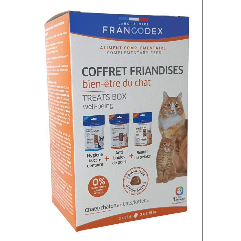 Francodex - Francodex - Friandises coffret bien-être du chat - Image 3