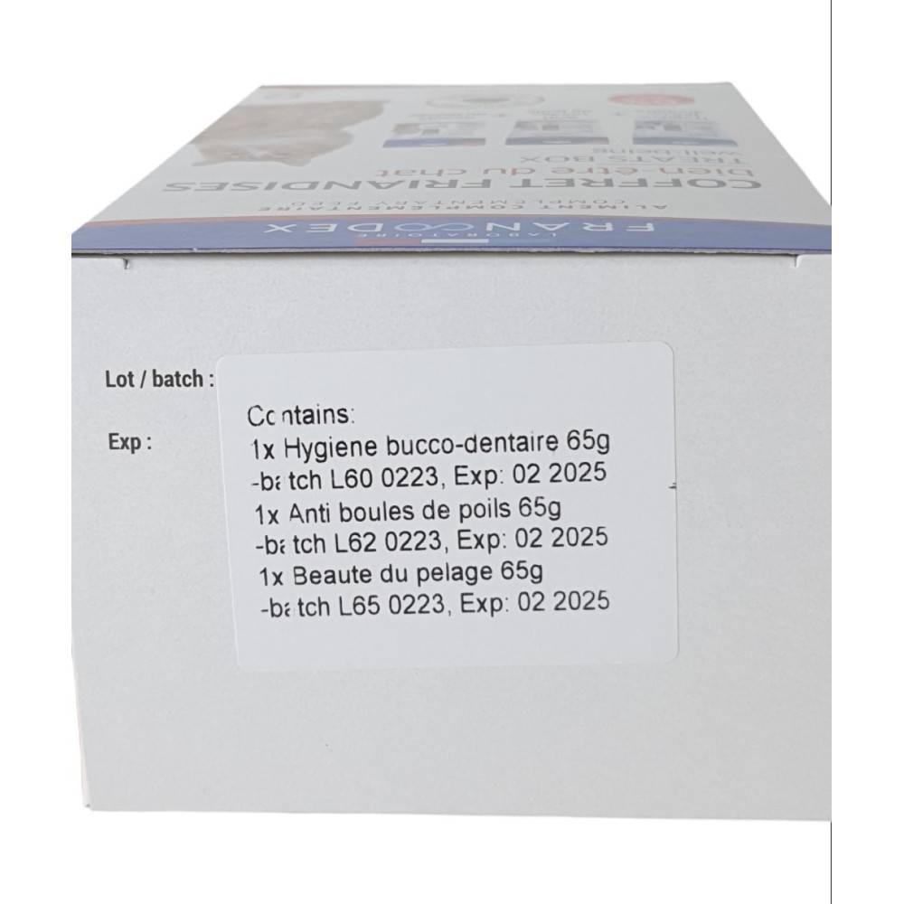 Francodex - Francodex - Friandises coffret bien-être du chat - Image 4