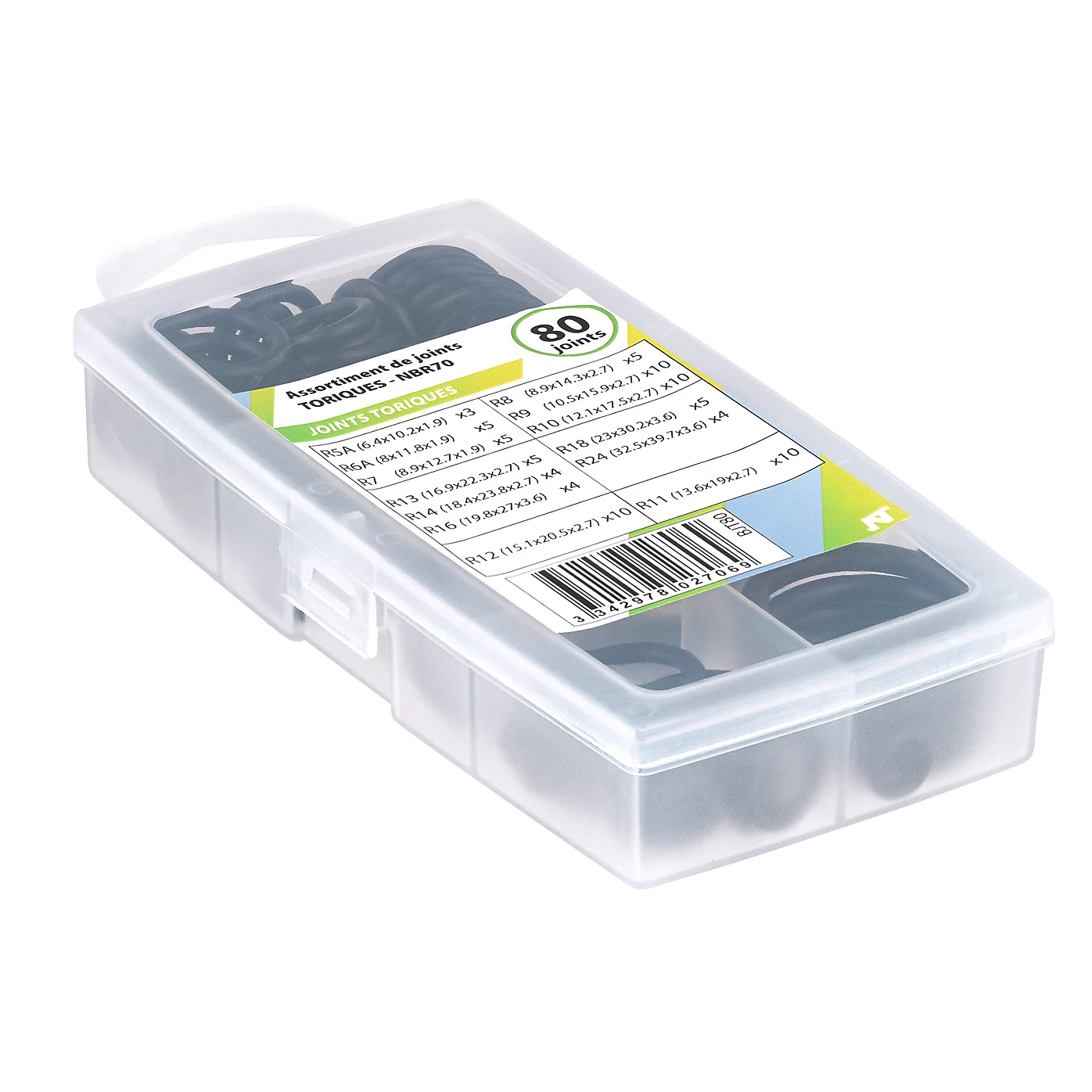 Coffret 80 joints torique - NOYON ET THIEBAULT - BJT80 - Image 1
