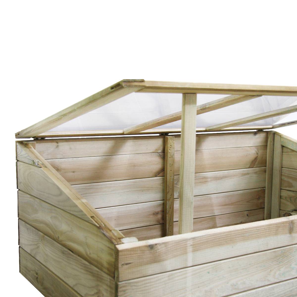 Serre chassis en bois Vérone - Cémonjardin - Image 2