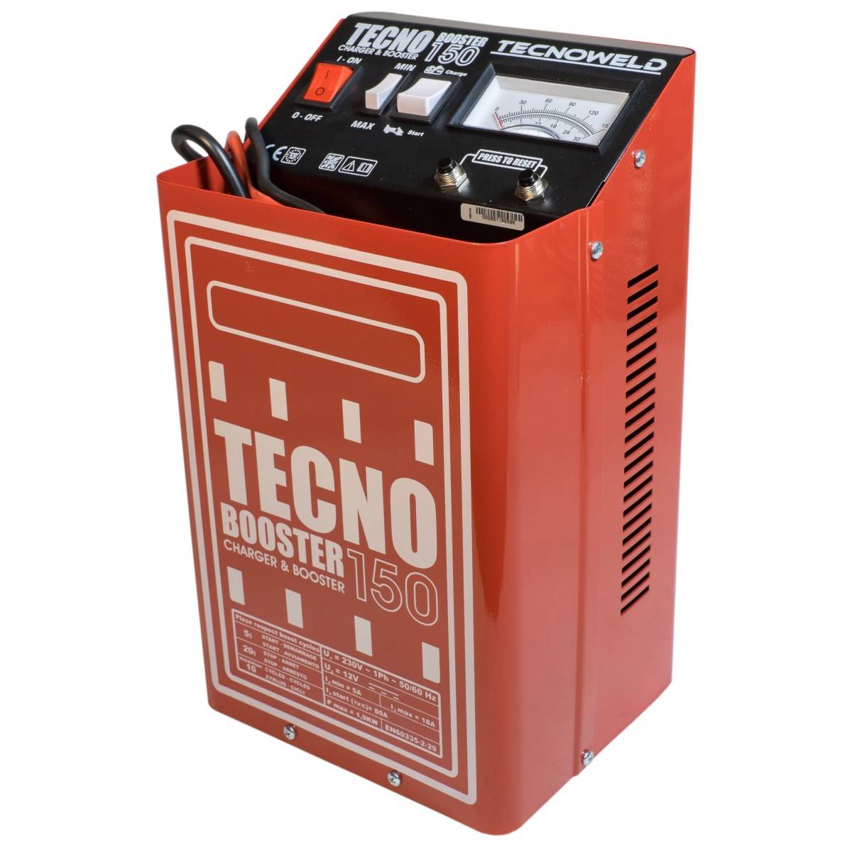Chargeur démarreur 1900W Batterie 25/ 250A -10/270Ah Portable TECNOBOOSTER TECNOWELD - Image 7
