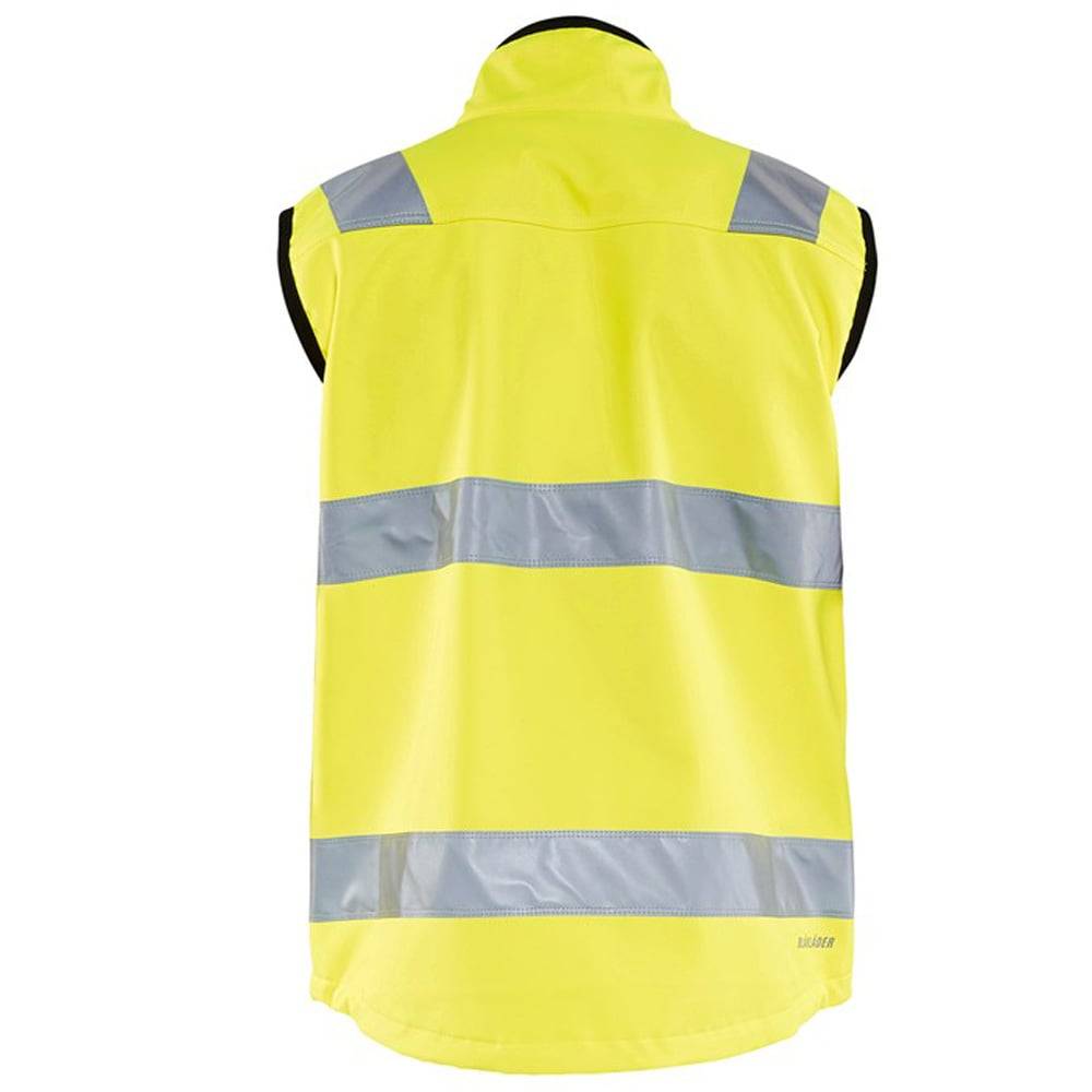 Gilet sans manches haute visibilité Blaklader Softshell Jaune XXL - Image 3