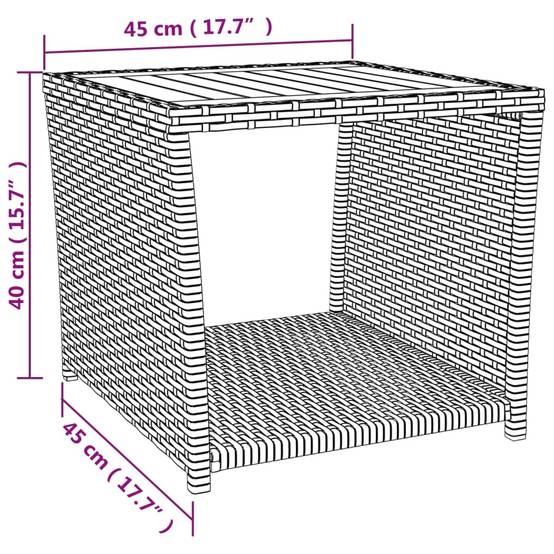 ComfortXL - Petit Salon de Jardin 2 Personnes Résine Tressée pour Balcon Terrasse Noir – ComfortXL Outdoor Living - Image 7