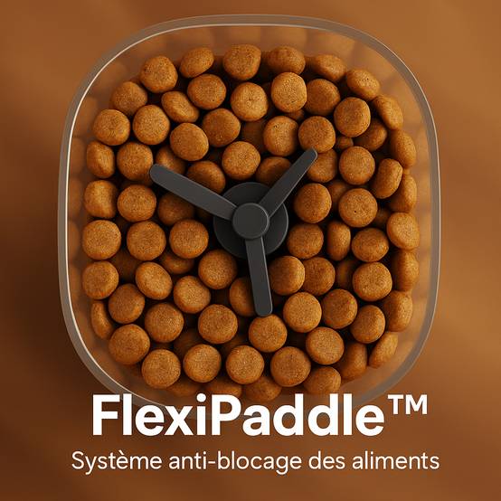 Distributeur de croquettes et fontaine pour chat et petit chien Eziclean® Nutribot Cam+ Ultra (3L/5L) - Image 3