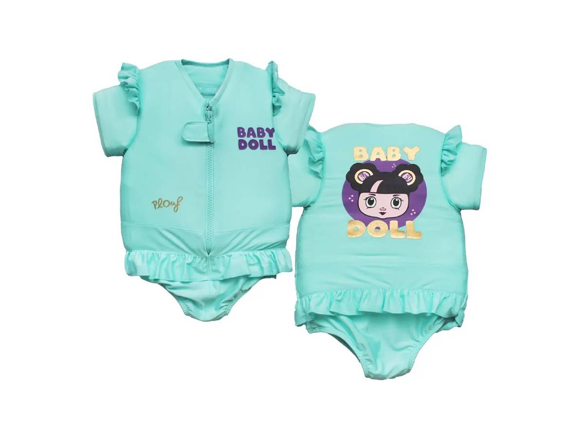 Plouf - Maillot de bain flottant fille Baby Doll Taille 2 - Plouf