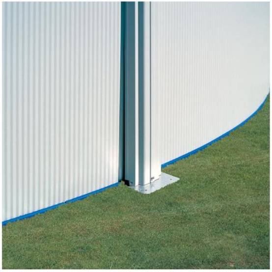 Gré - Piscine hors-sol acier ronde blanche Ø 4,80 m H 1,22 m – GRE - Image 4