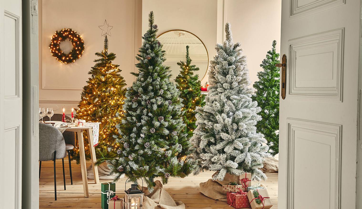 Everlands - Sapin artificiel Impérial Vert Ø.96,5 x H.150 cm - Image 5