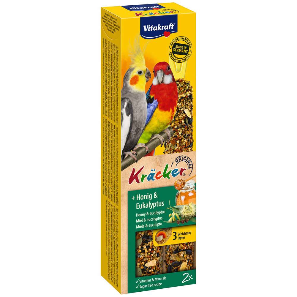 Friandises Kräcker Miel Eucalyptus Grandes Perruches P-2 VITAKRAFT - Image 2