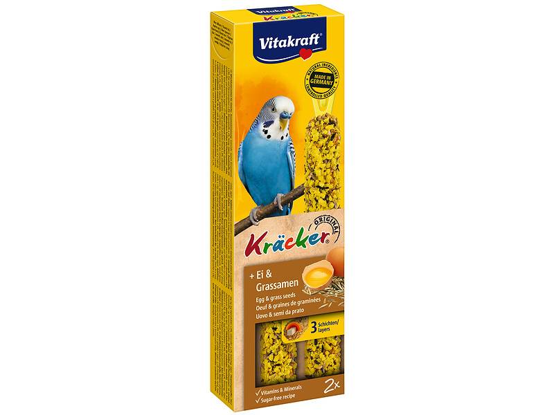 Kräcker oeuf graines de graminées perruches P-2 VITAKRAFT - Image 1