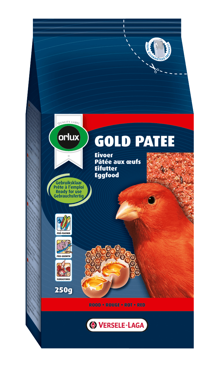 Orlux - Versele Laga - Orlux Gold Patee pour canaris rouge 250 g