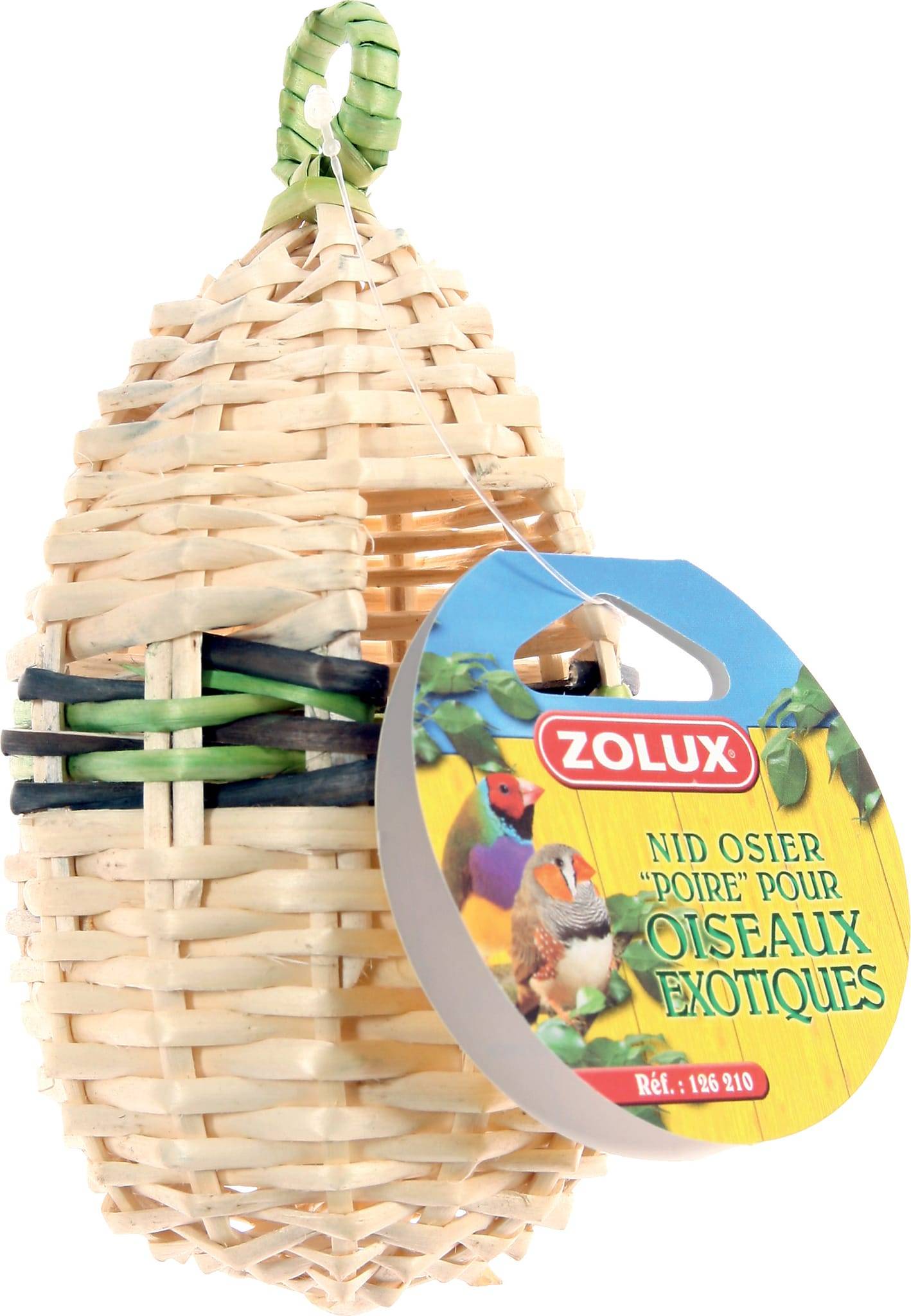 Zolux - Nid pour oiseaux Poire - ZOLUX