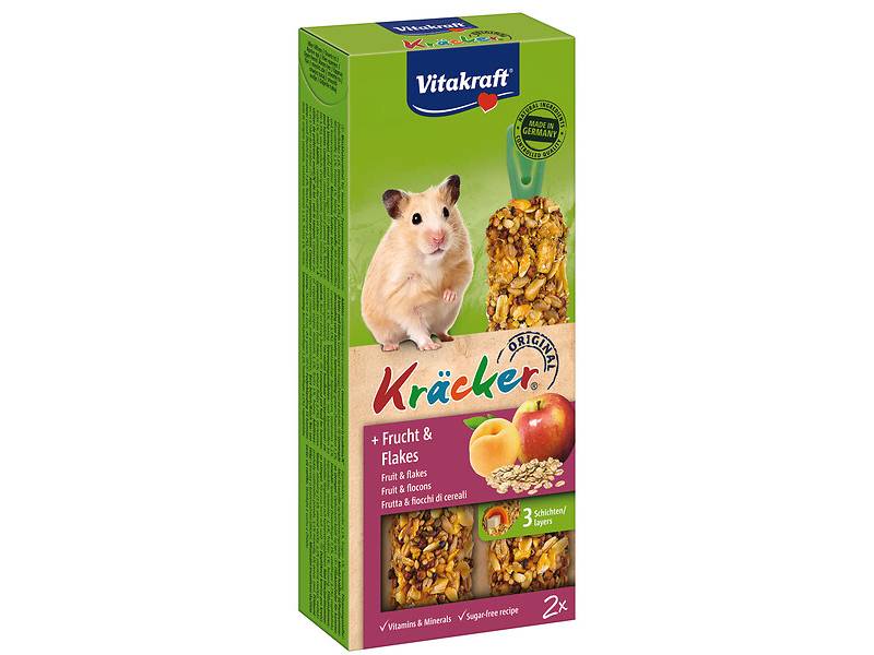 Kräcker Fruits et Flocons Hamsters P-2 VITAKRAFT