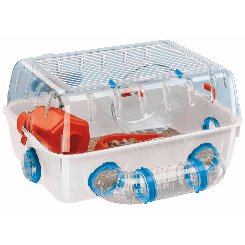 Cage ludique pour hamsters en plastique blanc L.40.5 cm l.29.5 cm H.22.5 cm Combi 1 - Ferplast - Image 2