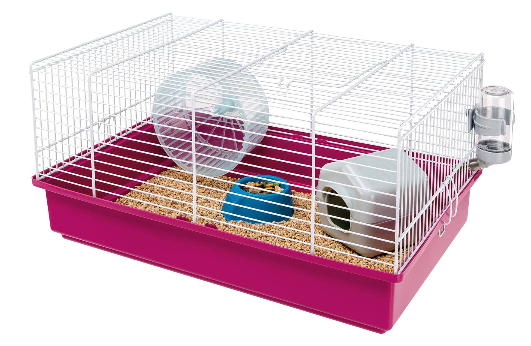 Ferplast - Cage Criceti 9 Blanc - L.46 x l.29,5 x H.23 cm