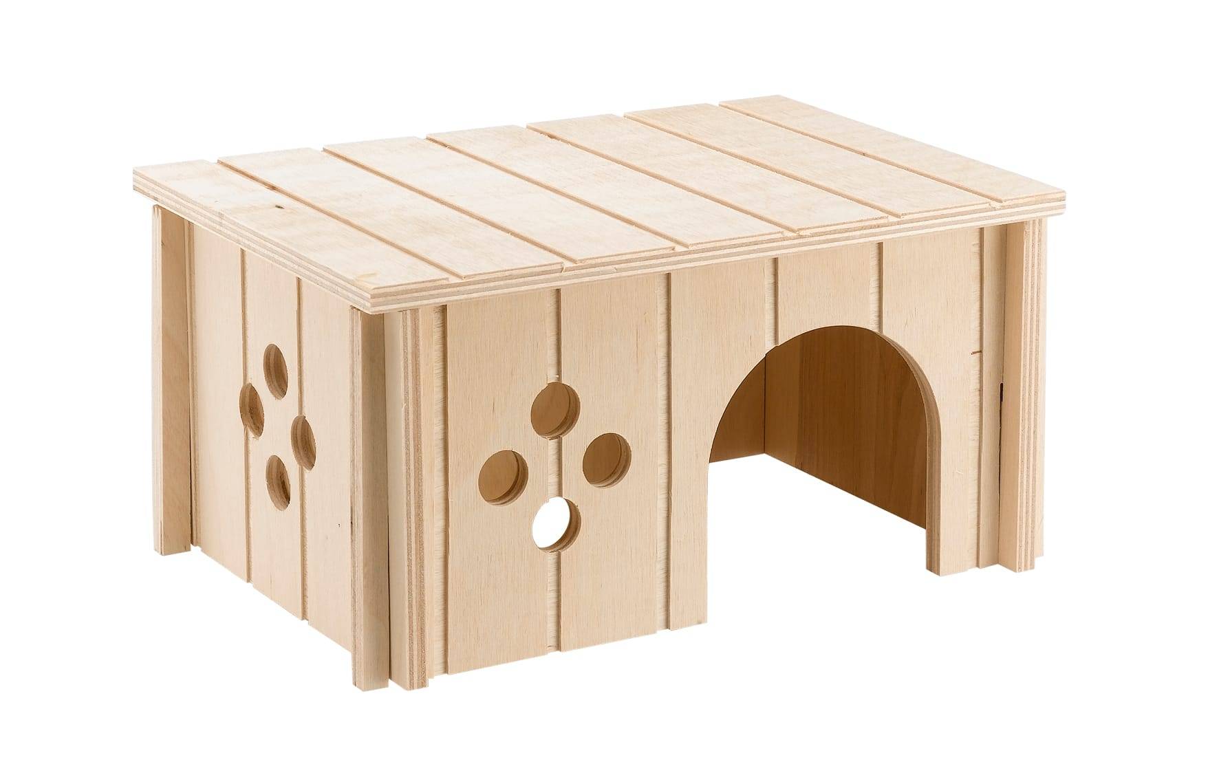 Maisonnette bois - L.26 x l.13 x H.13 cm