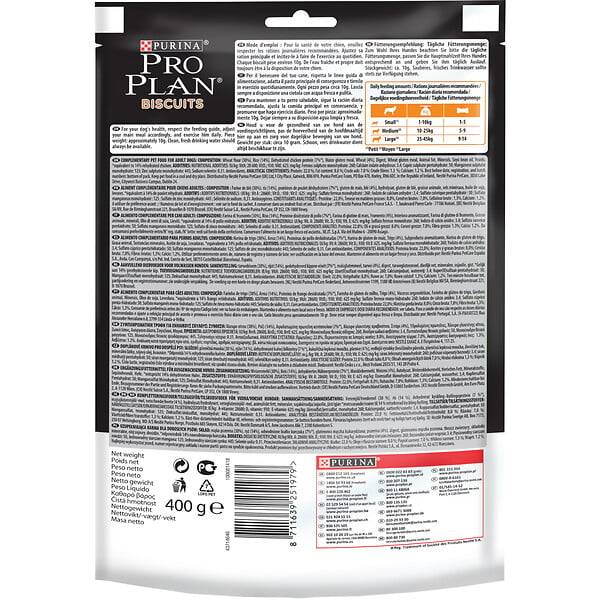 Purina Pro Plan - Biscuits chien Poulet 400 g - PRO PLAN - Image 2