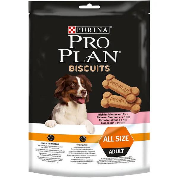 Purina Pro Plan - Biscuits chien Saumon 400 g - PRO PLAN - Image 1