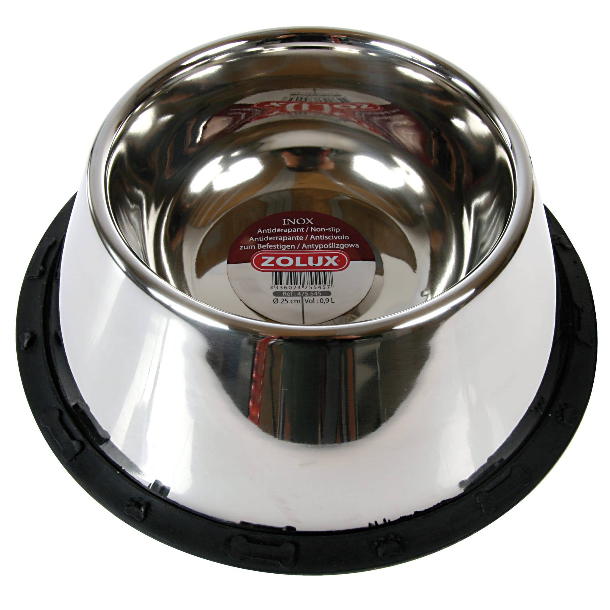 Zolux - Écuelle Antidérapante Spécial Cocker 0,98 L - Ø.25 cm