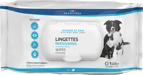 Francodex - Lingettes nettoyantes multi-usages - FRANCODEX - Image 2