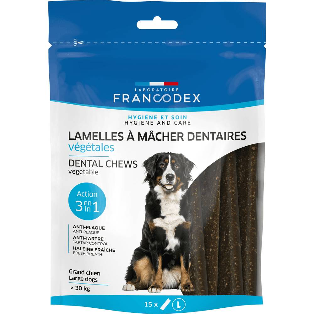 Francodex - Lamelles à mâcher Grand Chien – FRANCODEX
