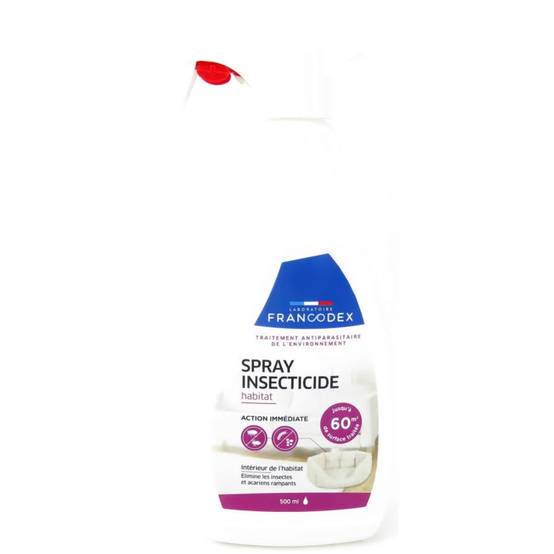 Francodex - Spray insecticide habitat flacon 500 ml traitement antiparasitaire de l'environnement - FRANCODEX - Image 5