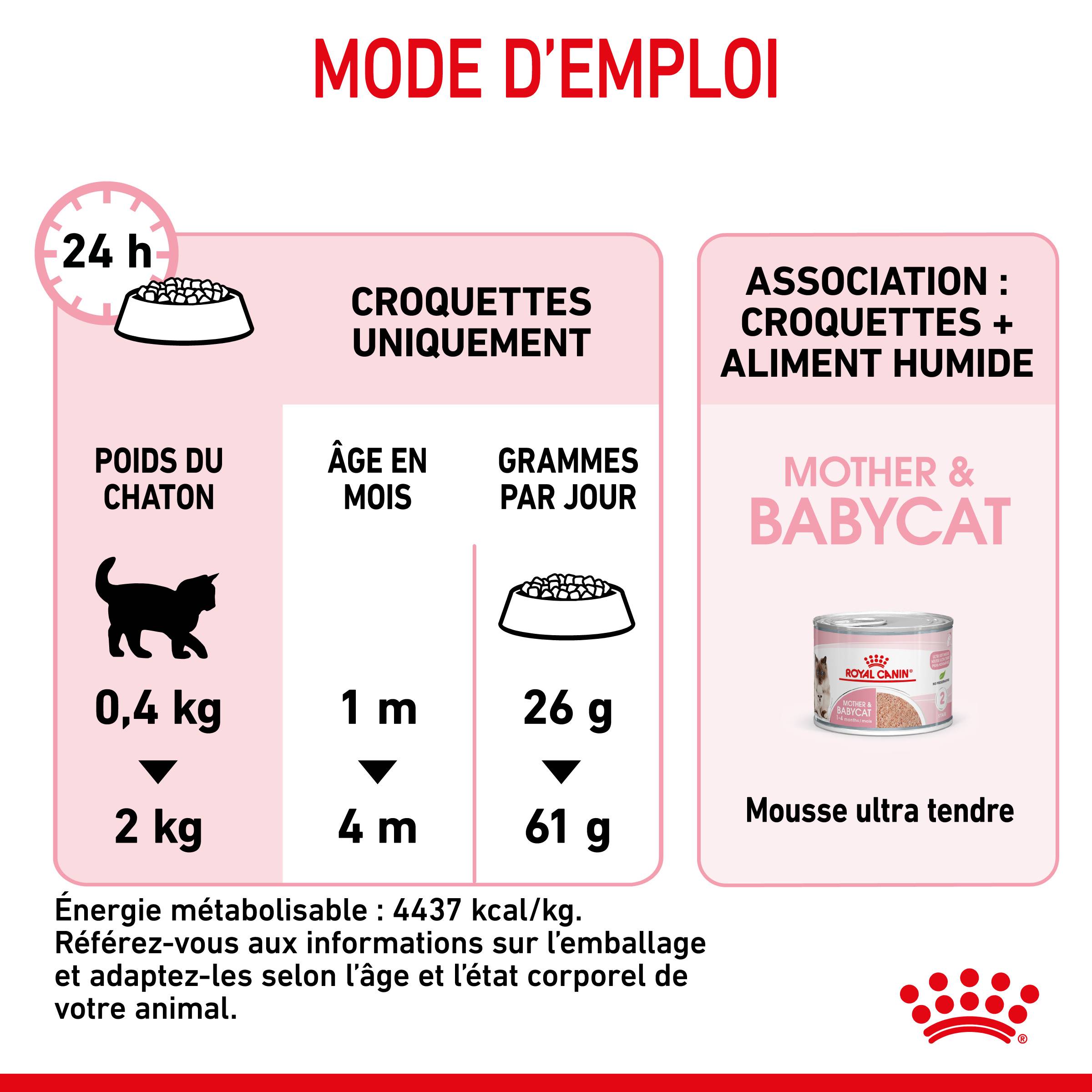 Royal Canin - Royal Canin - Croquettes pour chat Mother & Babycat 4 kg - Image 11
