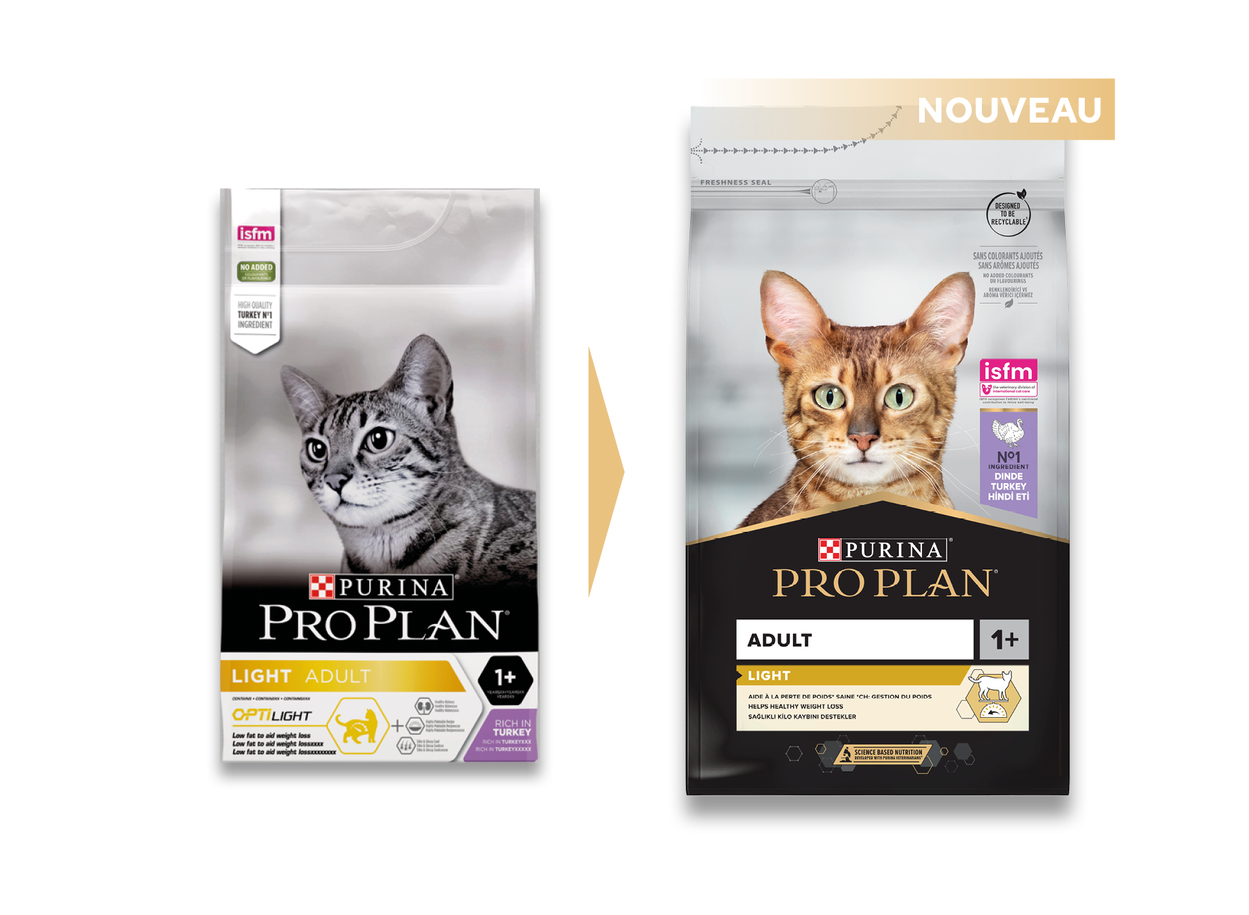 Purina Pro Plan - Croquettes chat Adulte Light 3 kg - PRO PLAN - Image 8