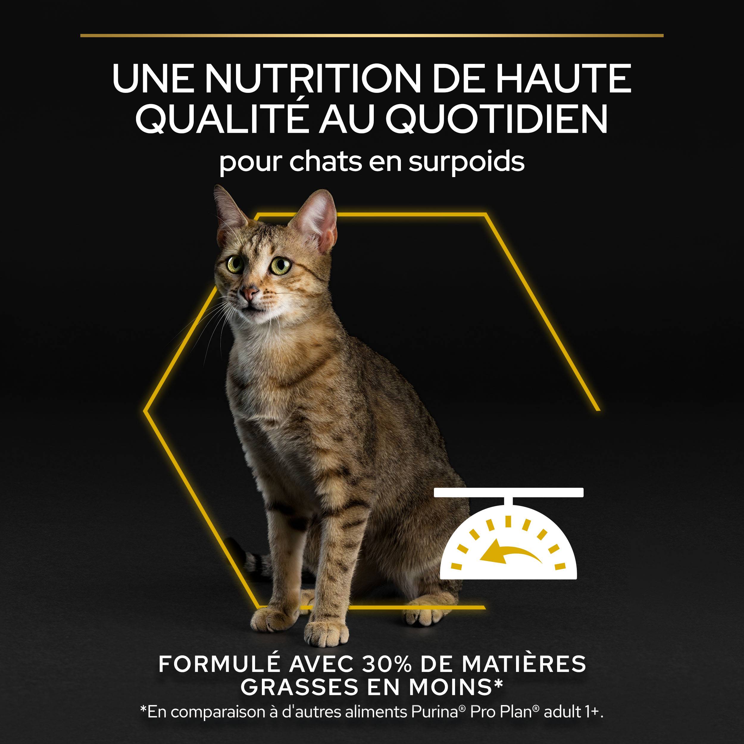 Purina Pro Plan - Croquettes chat Adulte Light 3 kg - PRO PLAN - Image 6