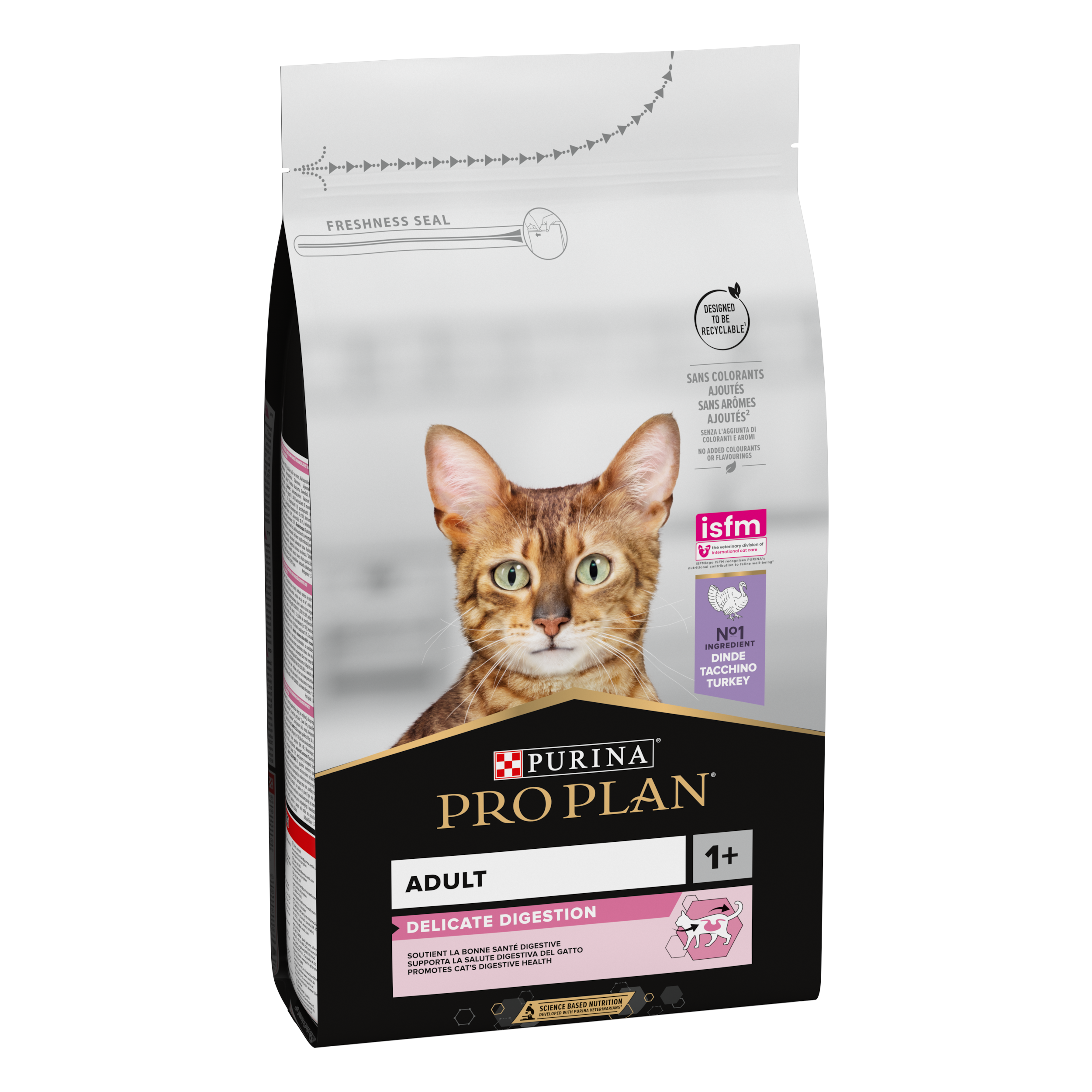 Purina Pro Plan - Croquettes chat Optidigest Dinde 1,5 kg - PRO PLAN - Image 5