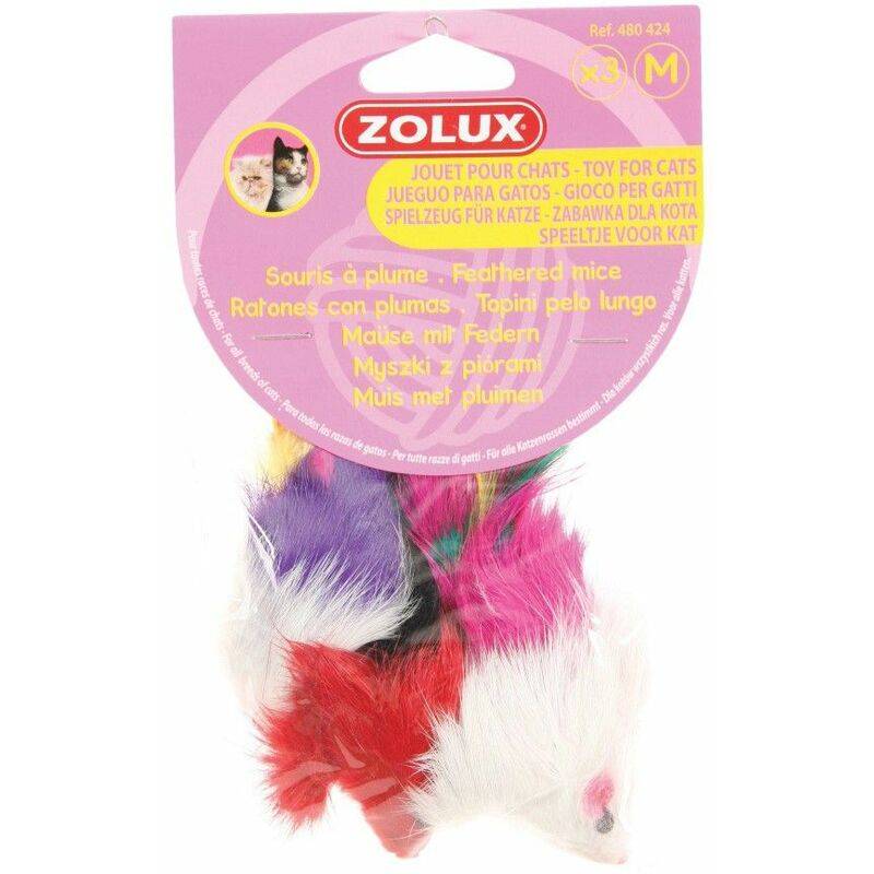 Zolux - Jouet Chat Souris Plume – ZOLUX - Image 2
