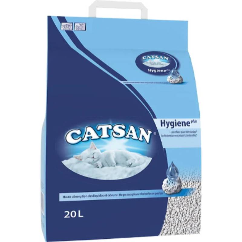 Catsan - Litière pour chat Hygiène + 20 L - CATSAN - Image 1