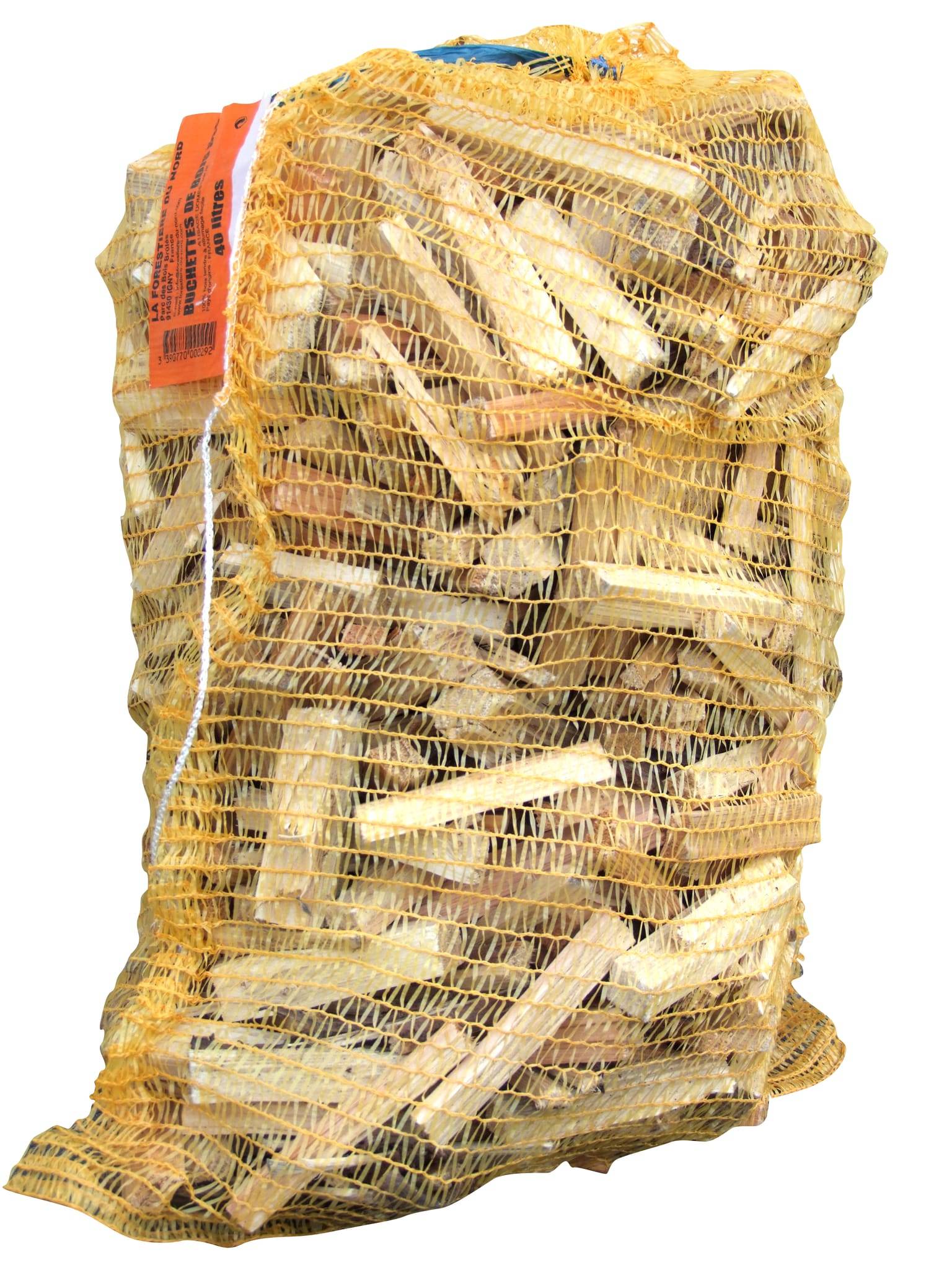 Grill O'Bois - Filet de bûchettes 40 Litres - Image 1